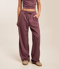 Washed Wide Leg Pant