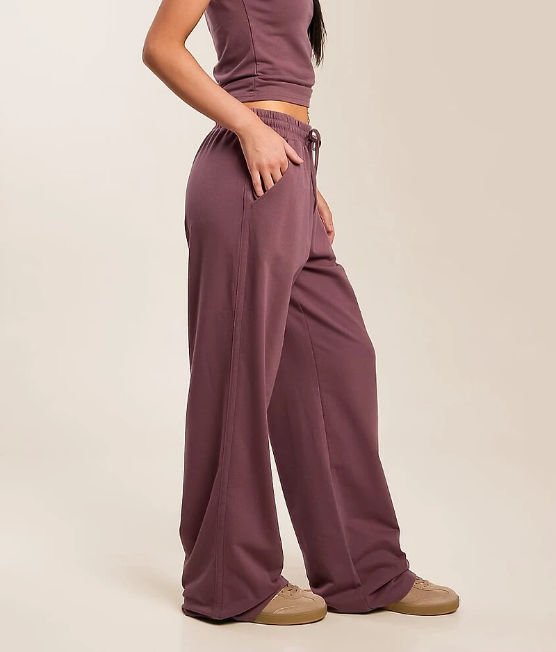 Washed Wide Leg Pant
