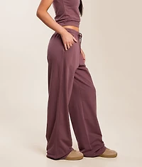 Washed Wide Leg Pant