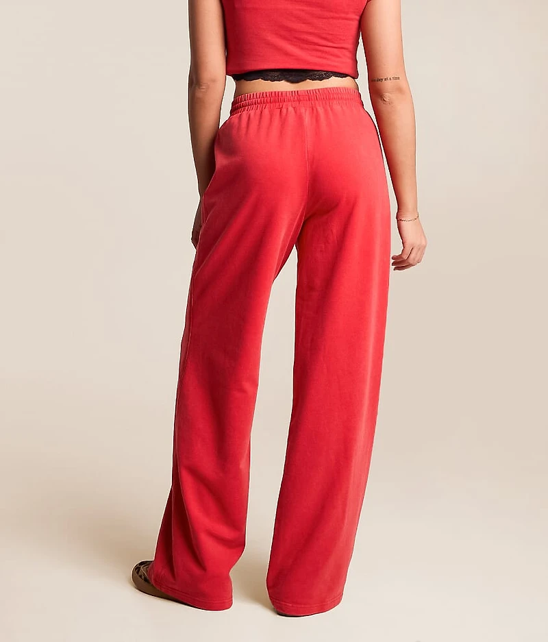 Washed Wide Leg Sweatpant