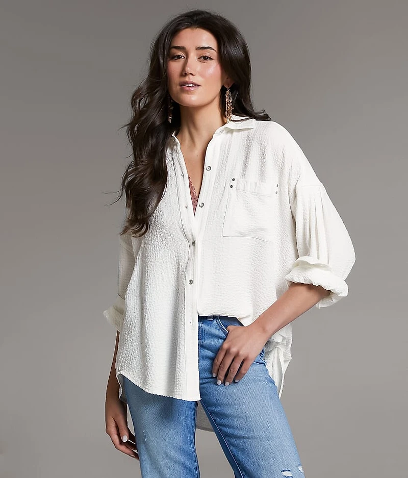 Button Down Blouse
