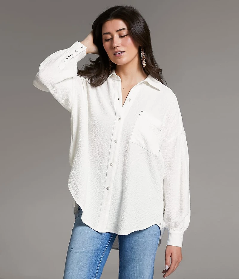 Button Down Blouse