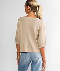 Drop Shoulder Cardigan