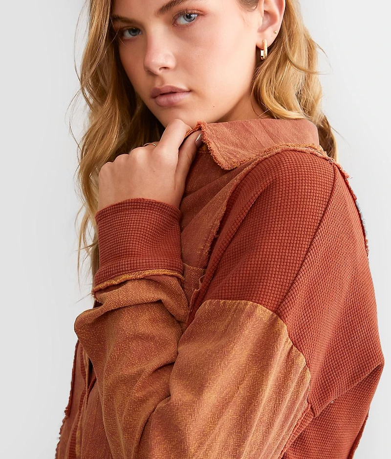 Washed Boyfriend Shirt