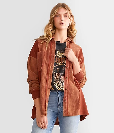 Washed Boyfriend Shirt