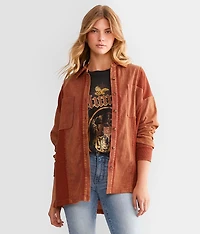 Washed Boyfriend Shirt