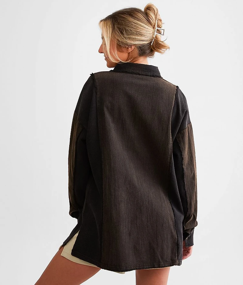 Washed Boyfriend Shirt