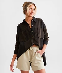 Washed Boyfriend Shirt