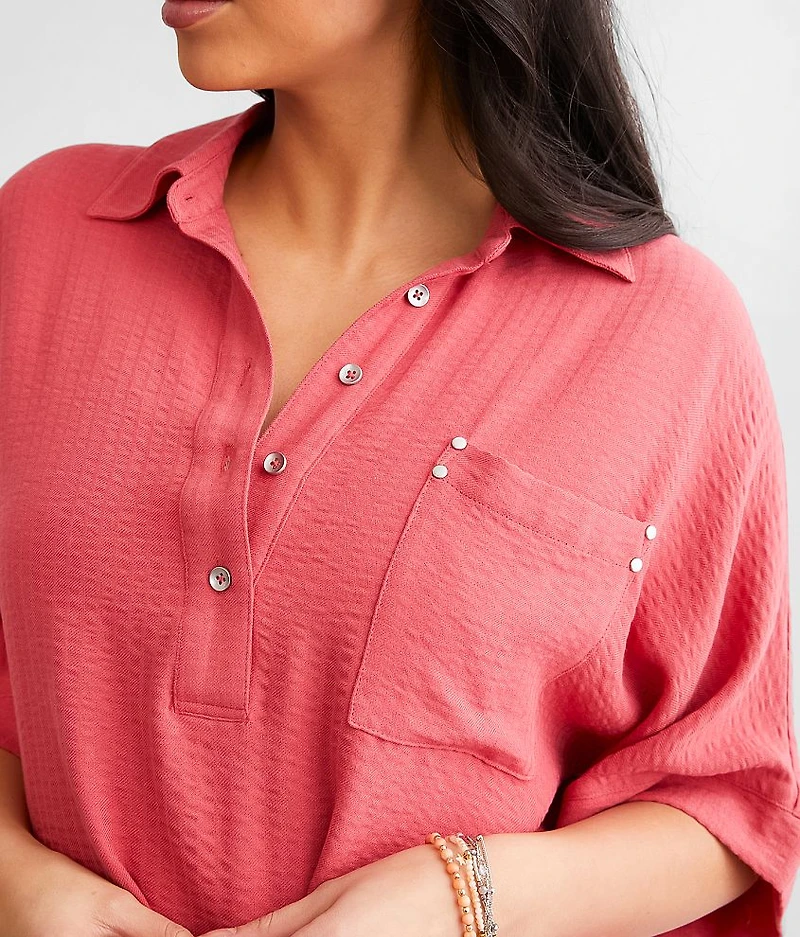 Chest Pocket Henley