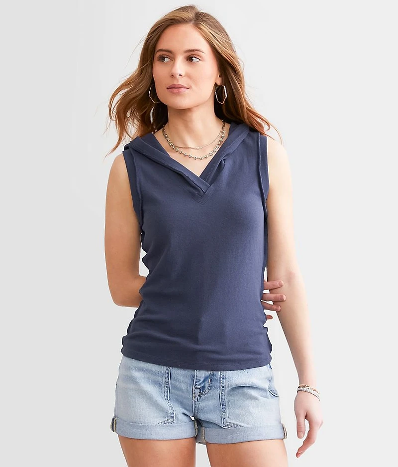 Hooded Tank Top