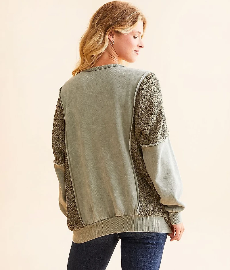 Pieced Pullover