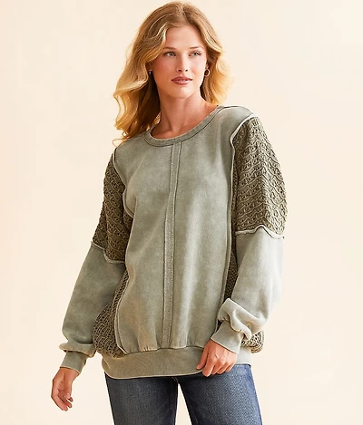 Pieced Pullover