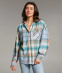 Plaid Oversized Shirt