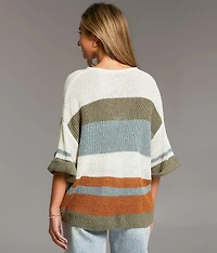 Striped Dolman Sweater