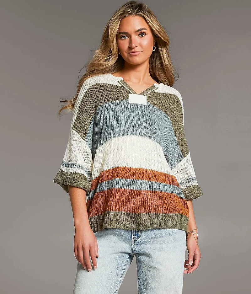 Striped Dolman Sweater