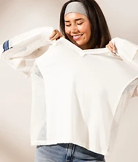 Boundless Edit - Pieced Mesh Top