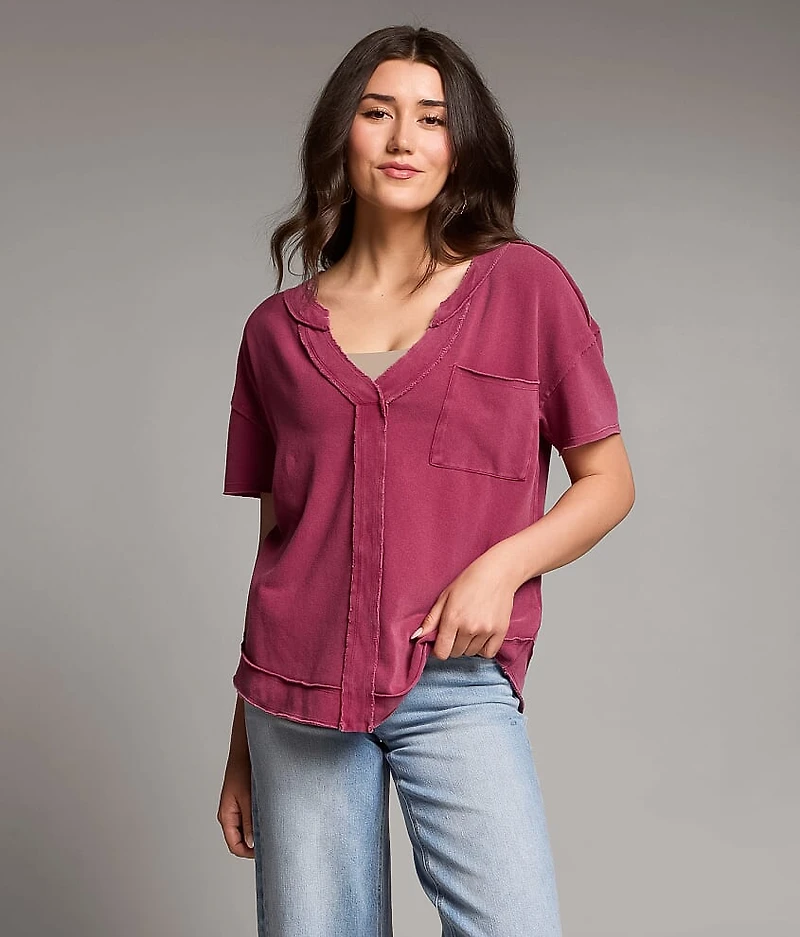 Raw Edge Top
