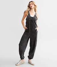 Washed Knit Jumpsuit