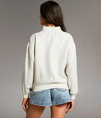 Resort Edit - Textured Bomber Jacket