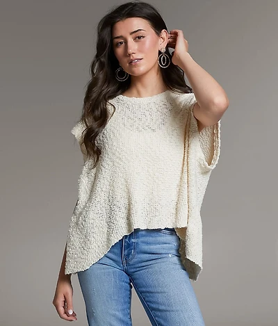 Nubby Oversized Sweater