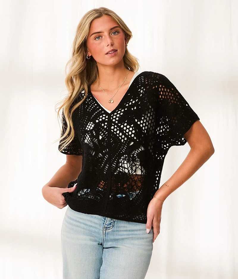 Resort Edit - Crochet Sweater