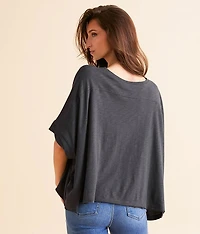 Sharktooth Hem Top