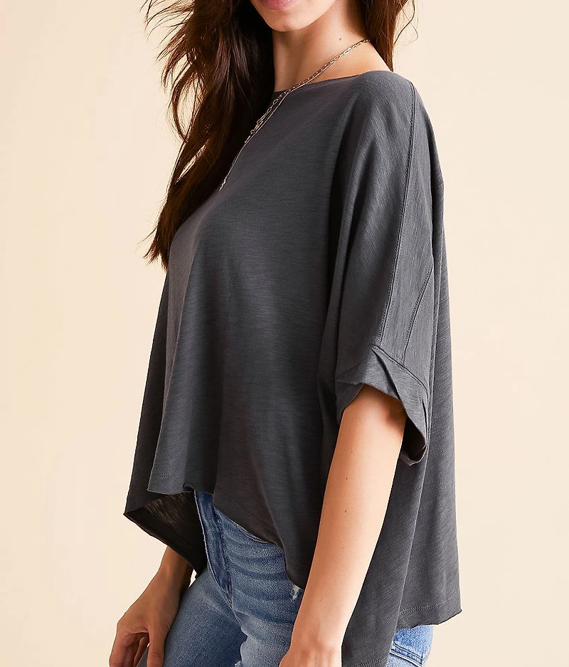Sharktooth Hem Top