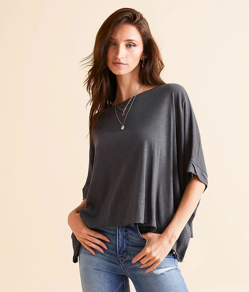 Sharktooth Hem Top