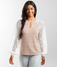 Printed Keyhole Top
