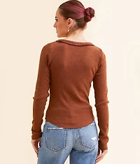 Lace-Up Top