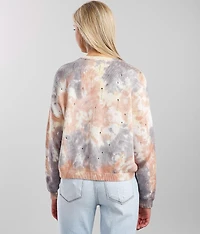 Washed Tie Dye Sweater