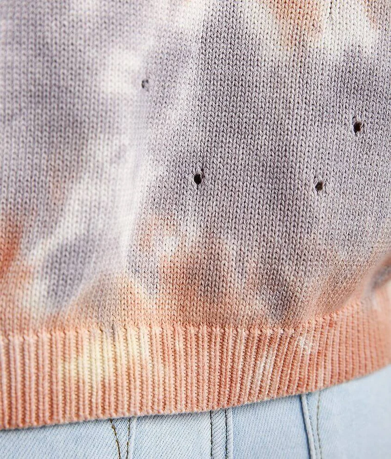 Washed Tie Dye Sweater