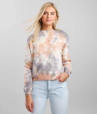 Washed Tie Dye Sweater