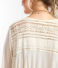 Pieced Vintage Lace Top