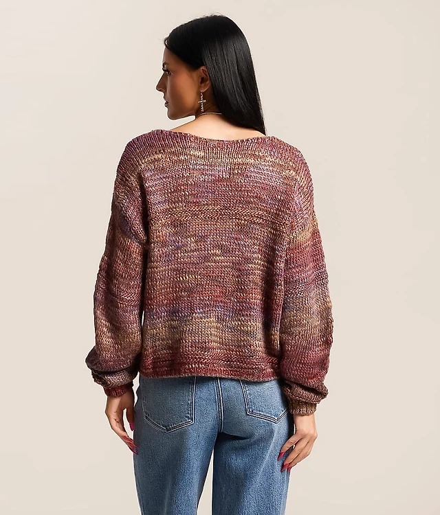 Marled Yarn Sweater