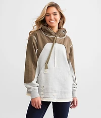 Quarter Zip Hooded Sweatshirt