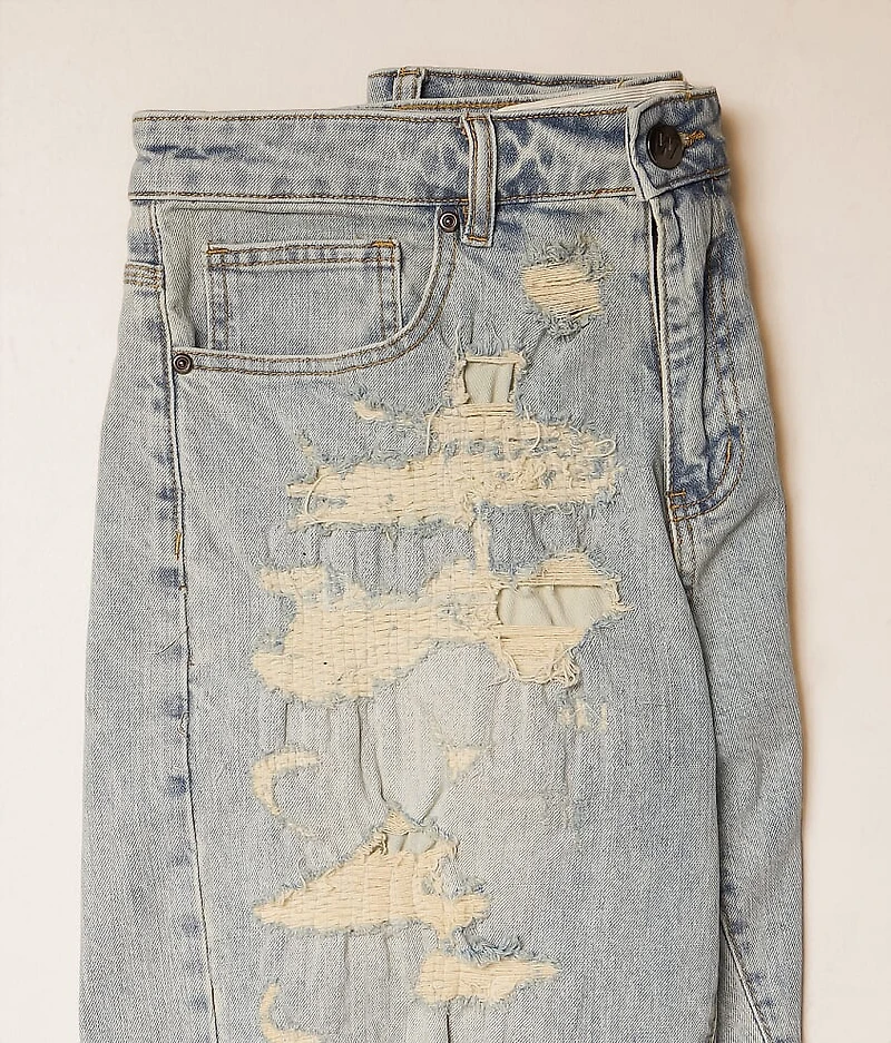 Destructed Stretch Short