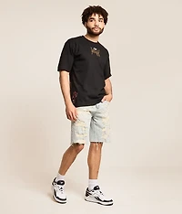 Destructed Stretch Short