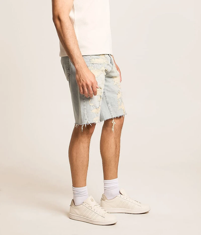 Destructed Stretch Short