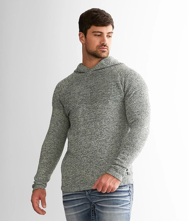 Crossover Hooded Sweater