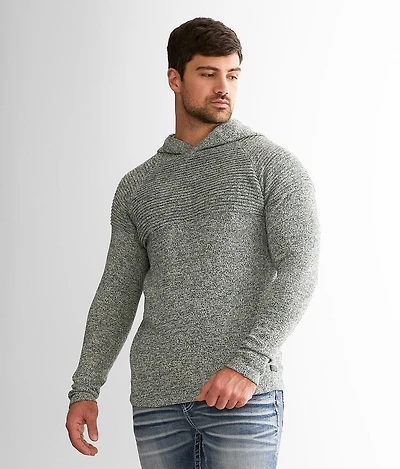 Crossover Hooded Sweater