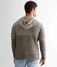 Crossover Hooded Sweater