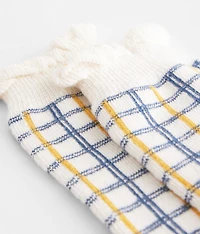 BKE Plaid Boot Socks