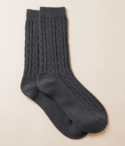 Chenille Boot Socks