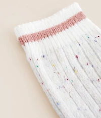 Nubby Ribbed Socks