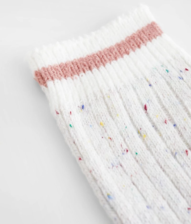 Nubby Ribbed Socks
