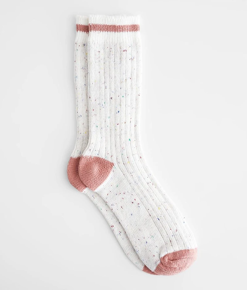 Nubby Ribbed Socks