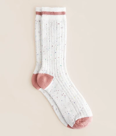 Nubby Ribbed Socks