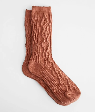Cable Knit Socks