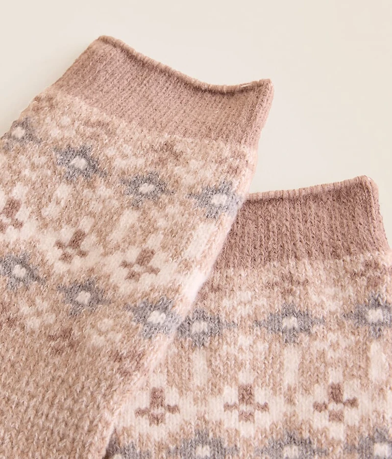 Marled Pattern Socks